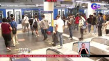 Pila ng mga pasaherong may malalaking bag, inihiwalay sa maliliit lang ang dala | SONA