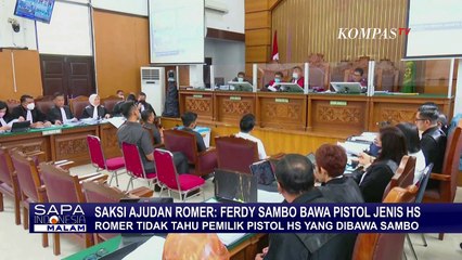 Saksi Daden Ungkap 3 Jenis Senjata yang Selalu Dibawa Ferdy Sambo Bepergian!