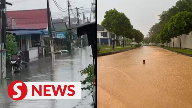 Floods: Taman Sri Muda residents urged to move vehicles to higher ground