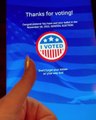 Katy Perry sube foto votando por un candidato republicano