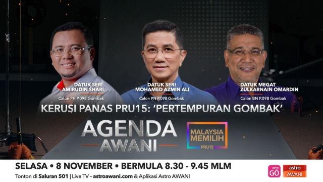 Agenda AWANI: PRU15 | Kerus panas PRU15: “Pertempuran Gombak”