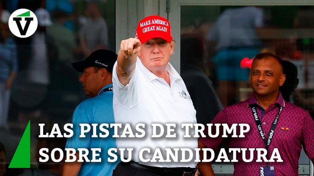 Las pistas que Trump ha dado sobre su candidatura a las elecciones presidenciales de 2024