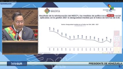 "La economía boliviana no solo está creciendo, sino que está reduciendo la pobreza y la desigualdad¨"