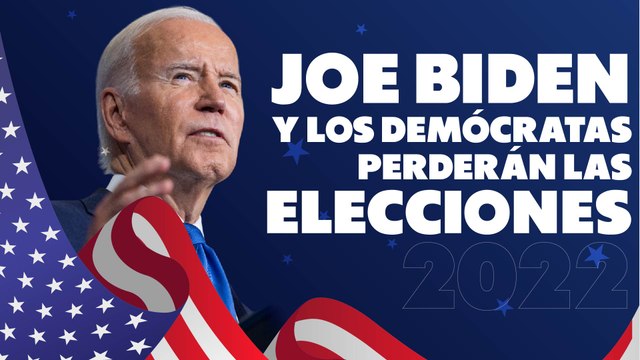 Elecciones intermedias de EU reflejan una posible derrota para Joe Biden