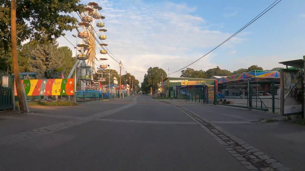 Böhmischer Prater im ersten Licht (GoPro POV)
