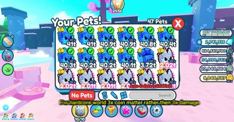 How To Get More Coin in Pet simulator X (Roblox!!)