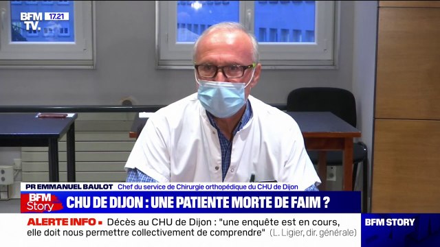 Patiente morte au CHU de Dijon: Après chaque report successif [de son opération], des repas ont été commandés et distribués , affirme l'hôpital