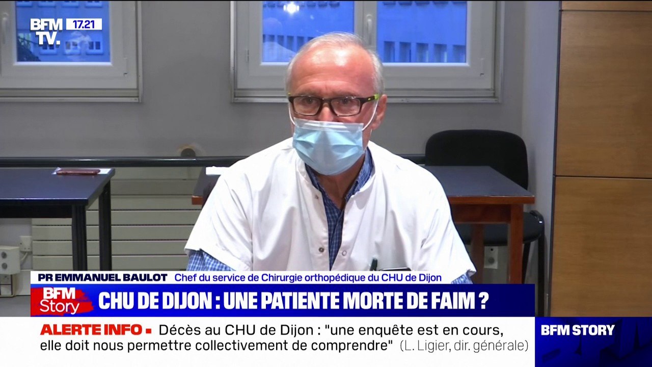 Patiente morte au CHU de Dijon: "Après chaque report successif [de son opération], des repas ont été commandés et distribués", affirme l'hôpital