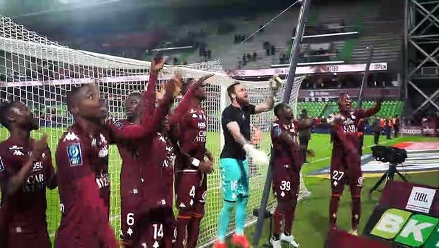La joie des Grenats après Metz - ASSE !