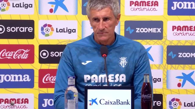 Rueda de prensa de Quique Setién