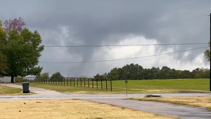 Twirling Tornado Touches Down