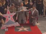 Mr. McMahon receives a star on the Hollywood Walk of Fame