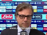 Napoli-Empoli 2-0 8/11/22 intervista pre-partita Cristiano Giuntoli