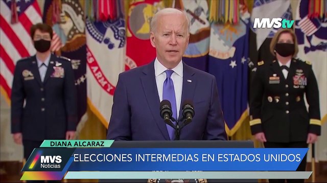 Elecciones intermedias en Estados Unidos- MVS Noticias 8 nov 2022