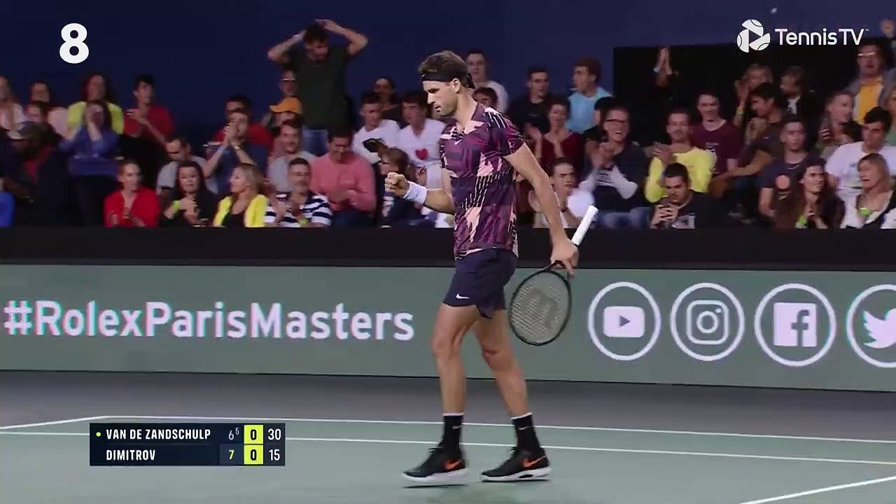 Djokovic & Fognini Madness in Top 10 Best Shots & Rallies - Paris 2022 tennis