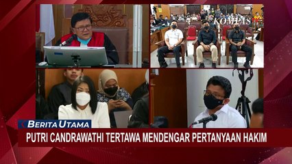 Jadi Sorotan! Putri Tertawa Saat Hakim Tanyai Daden Perkara Disuapi Kue
