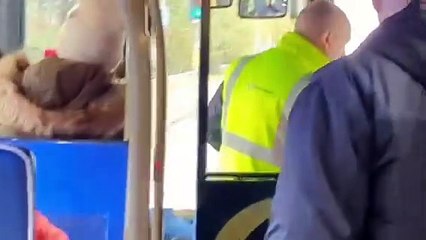 Yobs throw bottles and cans at bus in Ashton-on-Ribble