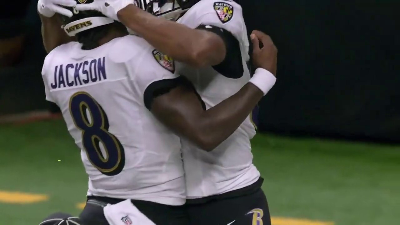 Lamar Jackson Throwing Dimes! video Dailymotion