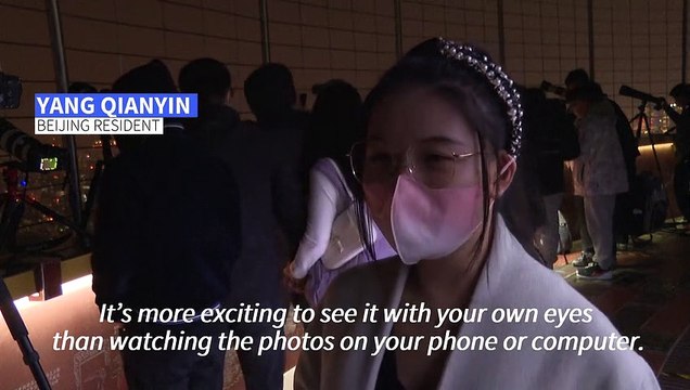 Stargazers across Asia marvel at ‘Blood Moon’ eclipse