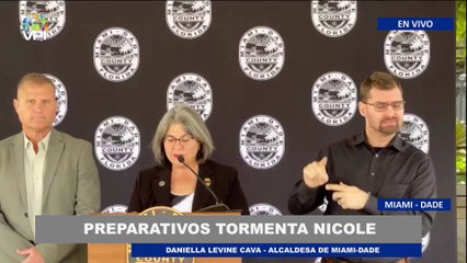 En Vivo Miami-Dade se prepara para la llegada de la tormenta Nicole - 08Nov @VPItv