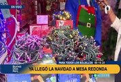 Mesa Redonda: arrancó la última campaña del año con ferias de árboles navideños