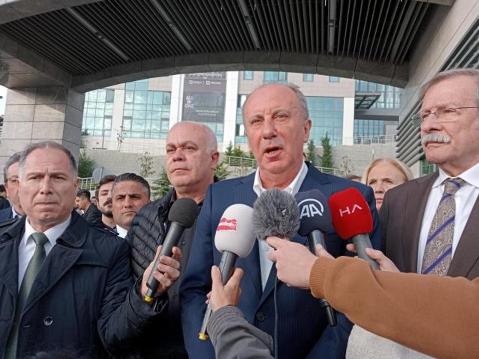 Memleket Partisi Genel Başkanı İnce, Haliç Üniversitesi Rektörlüğüne tepki gösterdi