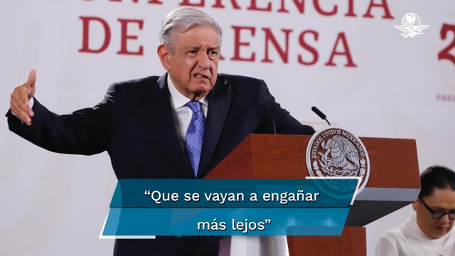 “Cretinos y corruptazos , así llamó AMLO a los organizadores de marcha para defender al INE
