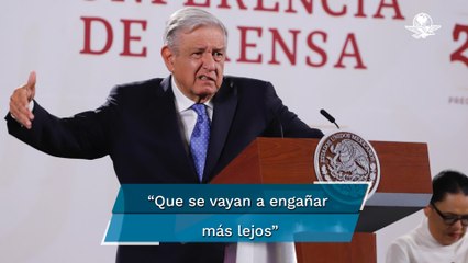 “Cretinos y corruptazos", así llamó AMLO a los organizadores de marcha para "defender al INE"