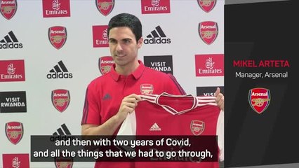 Arteta reflects on 'very intense' 150 games as Arsenal boss