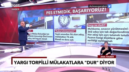 362 Kişinin Elendiği Maliye Bakanlığı Mülakatı Yargıya Takıldı! - Ekrem Açıkel İle TGRT Ana Haber