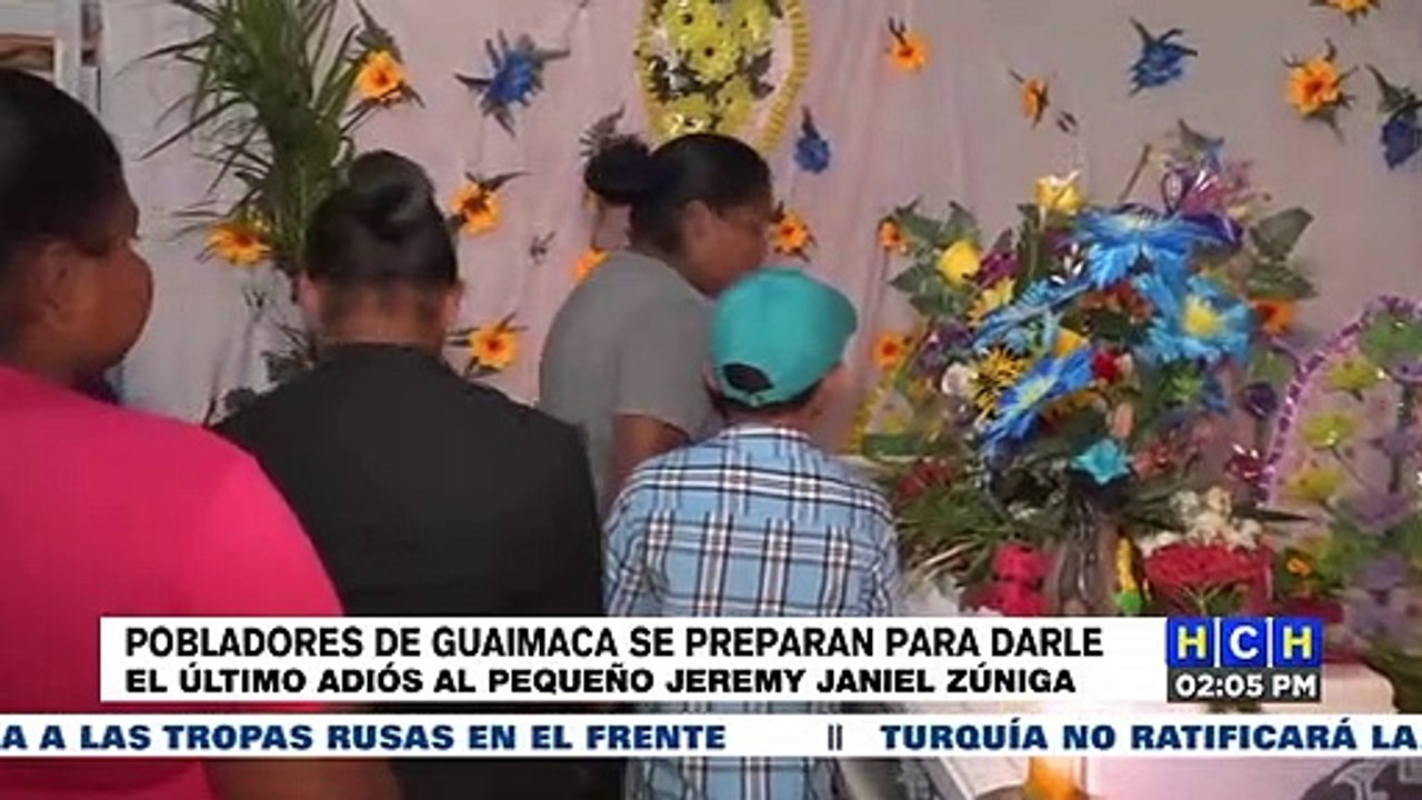 Pobladores de Guaimaca se preparan para darle último adiós a Jeremy