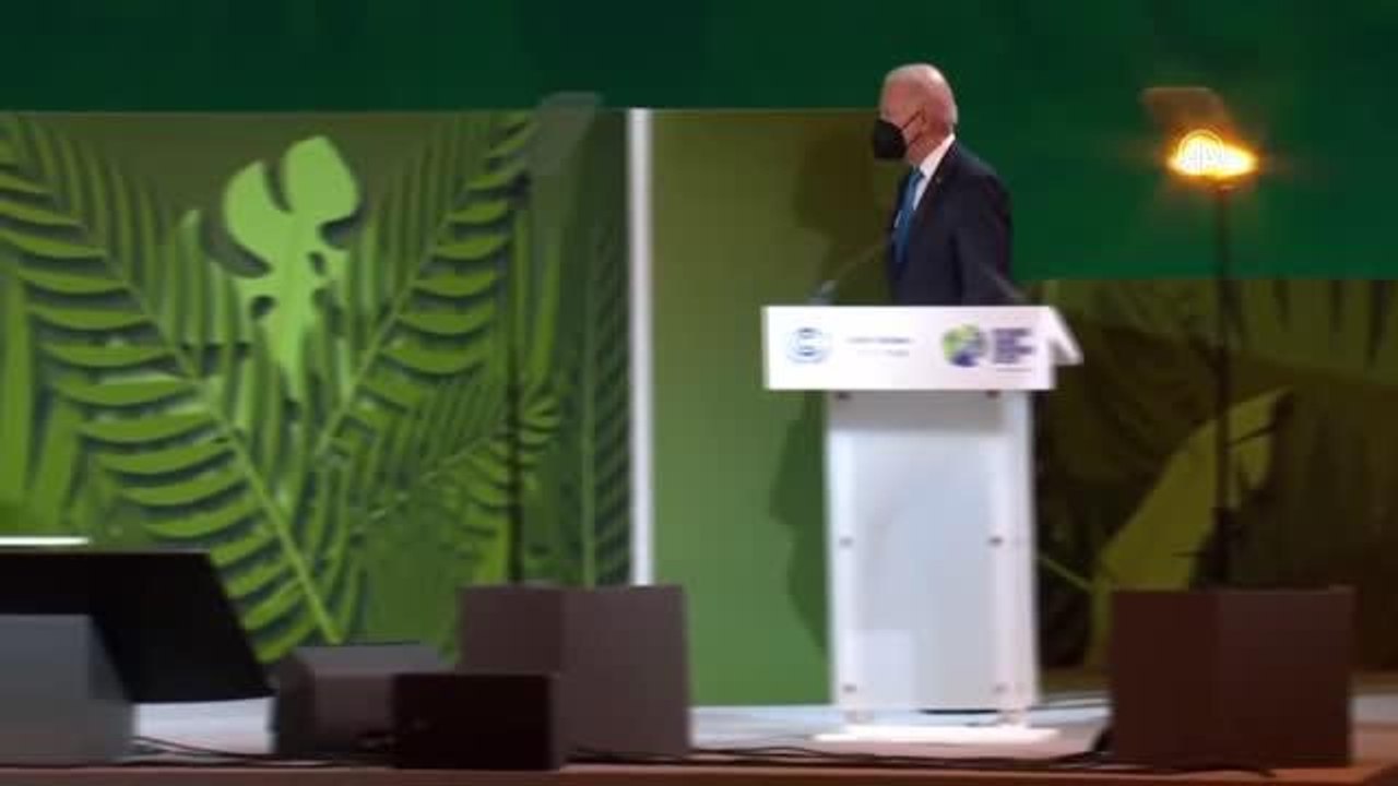 ŞARM EL-ŞEYH - BM İklim Zirvesi - ABD Başkanı Joe Biden (2)