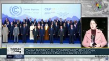 China ratifica en la COP27 su compromiso en la lucha contra el cambio climático