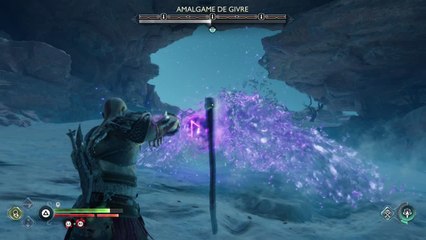 God of War Ragnarok : Boss Amalgame de givre