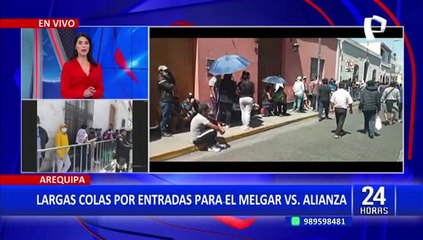 Video herunterladen: Melgar vs. Alianza Lima: largas colas se forman en Arequipa para adquirir entradas