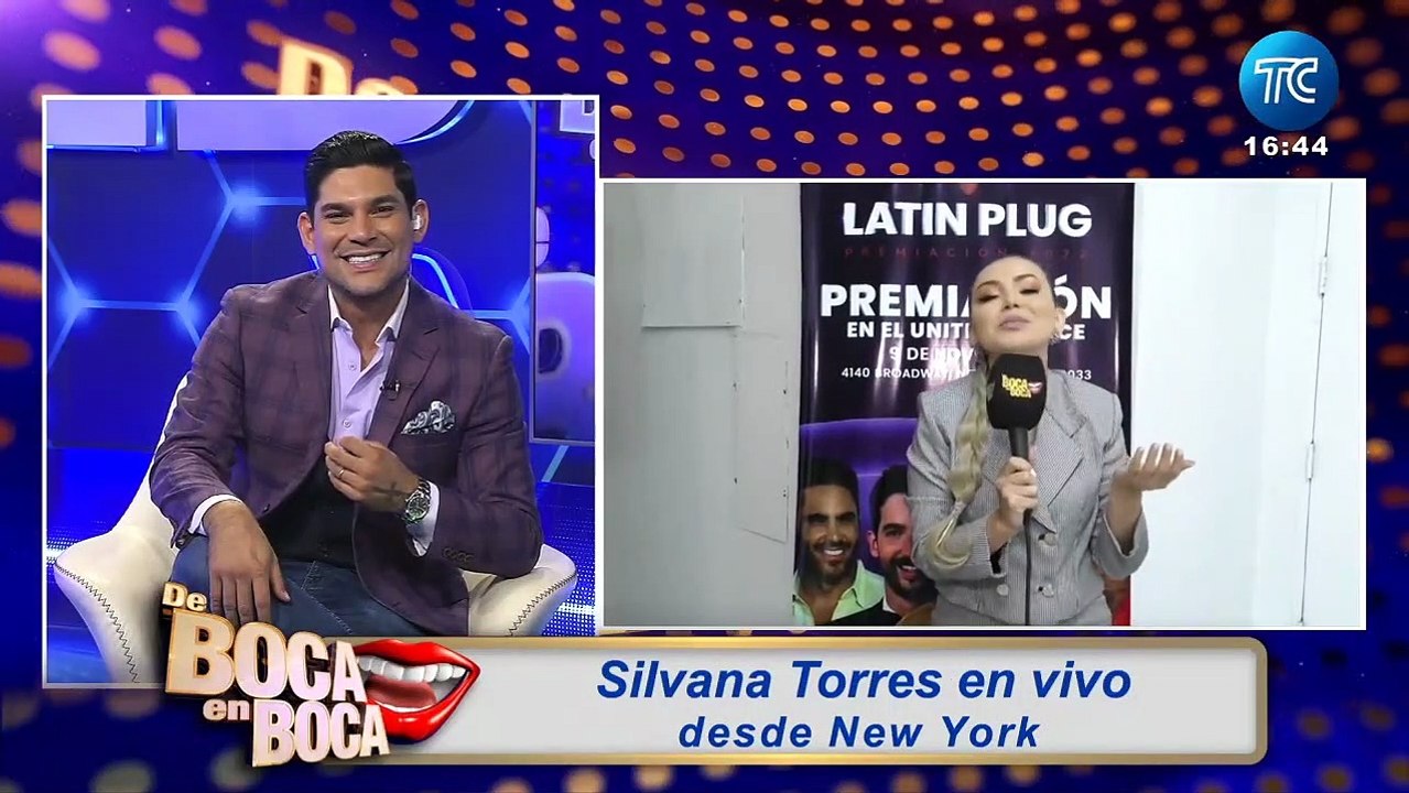 Así reaccionó Silvana Torres al ver su imagen en las pantallas de Times Square