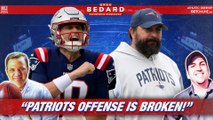 Patriots Offense is broken heading into the bye | Greg Bedard Patriots Podcast
