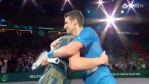 El último punto entre Rune y Djokovic en el Masters 1000 de París