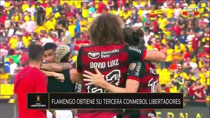 COPA CONMEBOL LIBERTADORES - Flamengo (1 - 0) Atletico Paranaense - FINAL - ÚNICA (Ceremonia de Premiación)