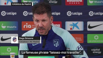 14e j. - Simeone : "La critique est normale"