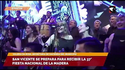 San Vicente se prepara para recibir la 37° Fiesta Nacional de la Madera