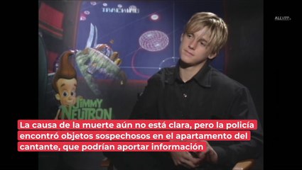 Download Video: ¿Pastillas y latas de aire? Los extraños objetos hallados en el apartamento de Aaron Carter