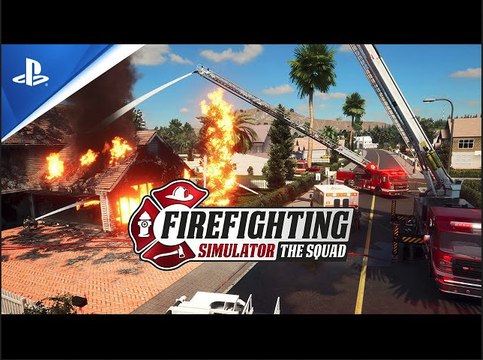 Firefighting Simulator | The Squad | Announcement Trailer - PS5 & PS4 Games