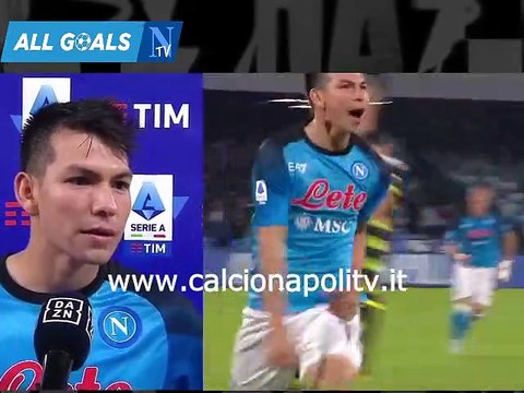Napoli-Empoli 2-0 8/11/22 intervista post-partita Hirving Lozano