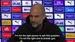 Guardiola's frosty exchange with reporter on Man City finances