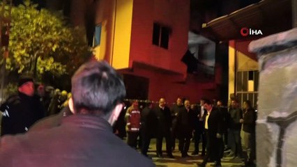 Bursa'da bir evde çıkan yangında 8'i çocuk 9 kişi yaşamını yitirdi