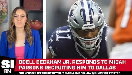 Download Video: Odell Beckham Jr. Responds to Micah Parsons' Recruiting Pitch