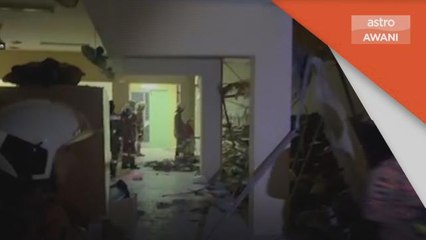 Bumbung Runtuh | Tiga penghuni asrama anak yatim cedera