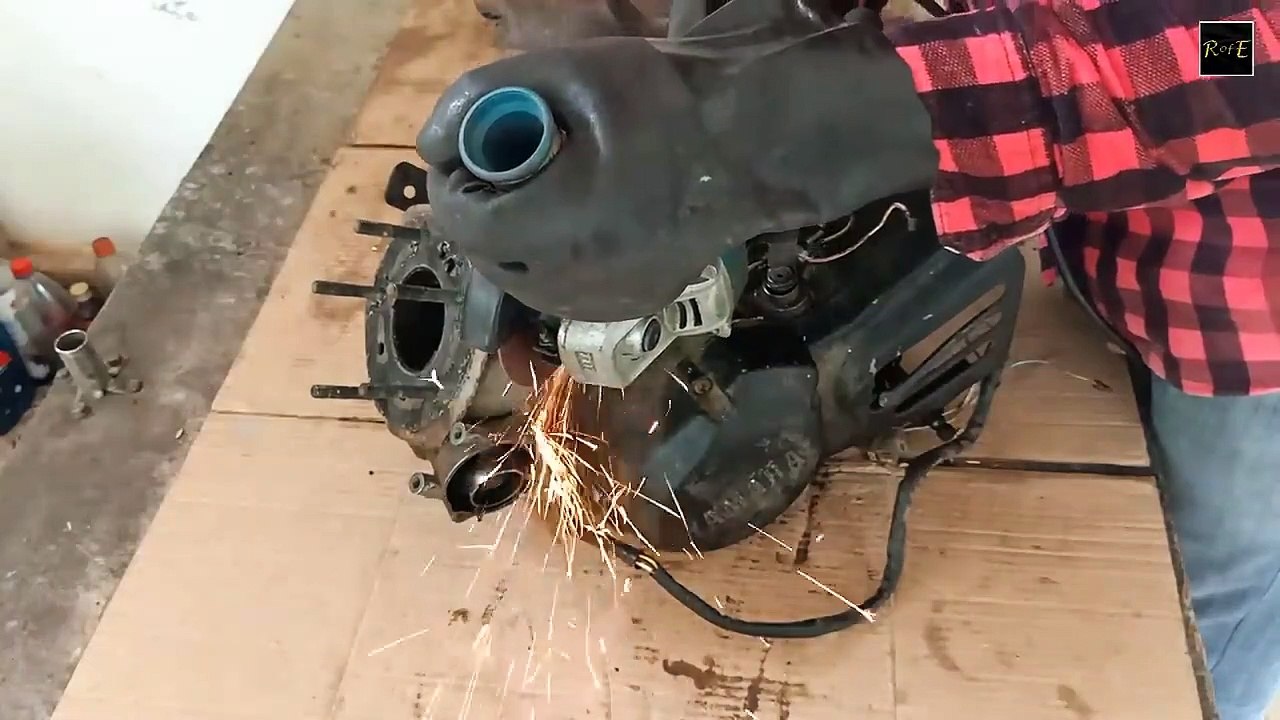 Full Restoration TZR125 Engine