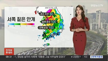 [날씨] 서쪽 시야 답답…짙은 안개, 초미세먼지 주의